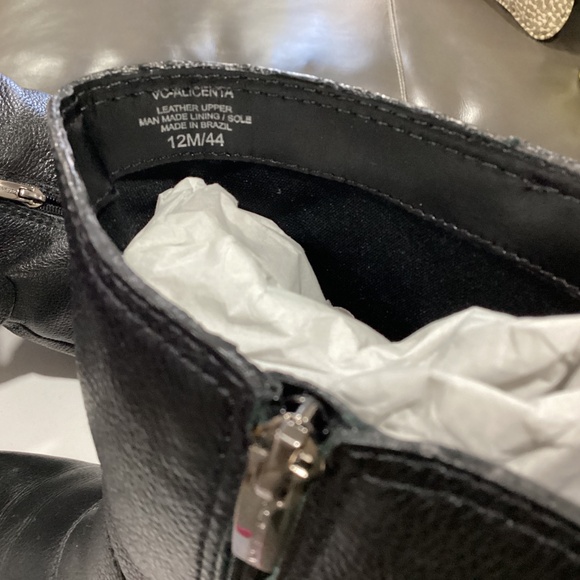 VINCE CAMUTO BOOT | Black | Grain Leather | SZ 12 M - Picture 6 of 9